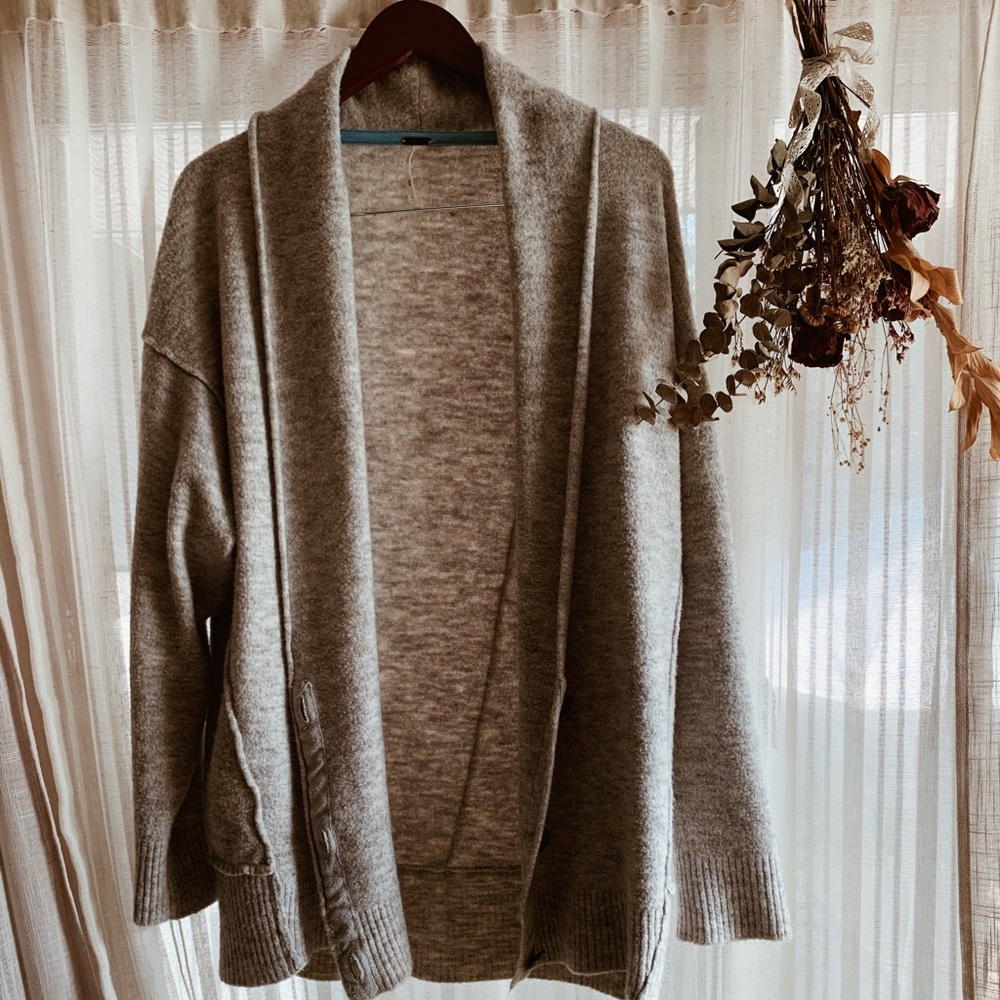 Free People Eucalyptus Cardigan